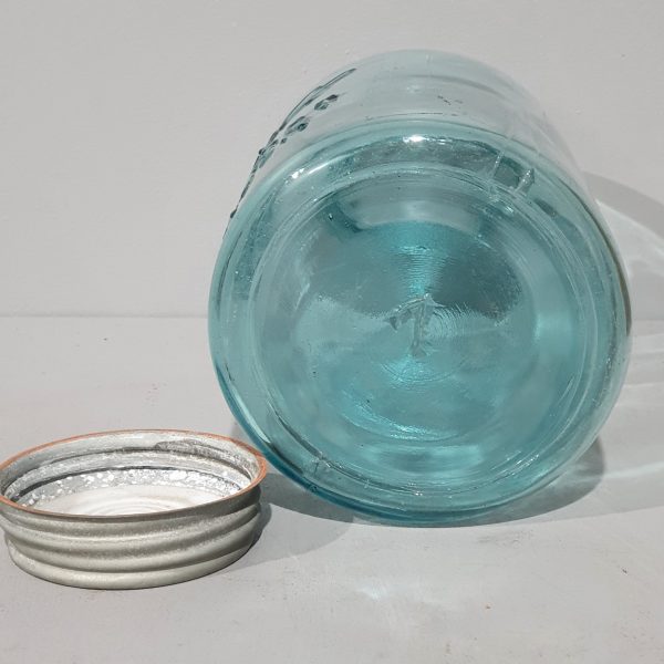 Ball Mason Jar Blue Half Gallon