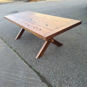 Large American Wooden Table