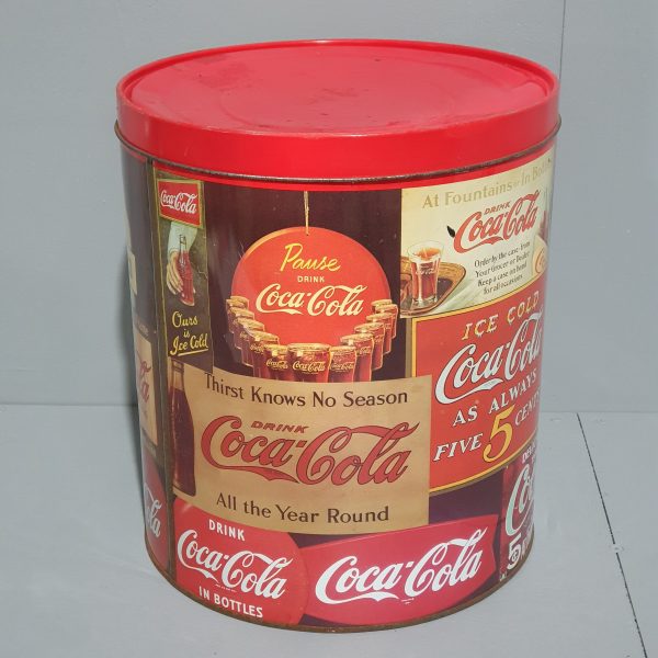 Large Coca Cola Cannister