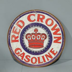 Red Crown Gas Sign
