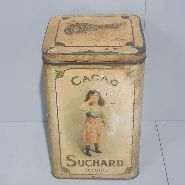 Suchard Cacao French Tin