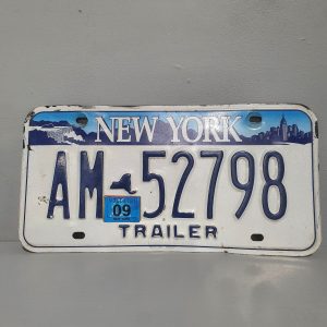 Vintage New York Licence Plate