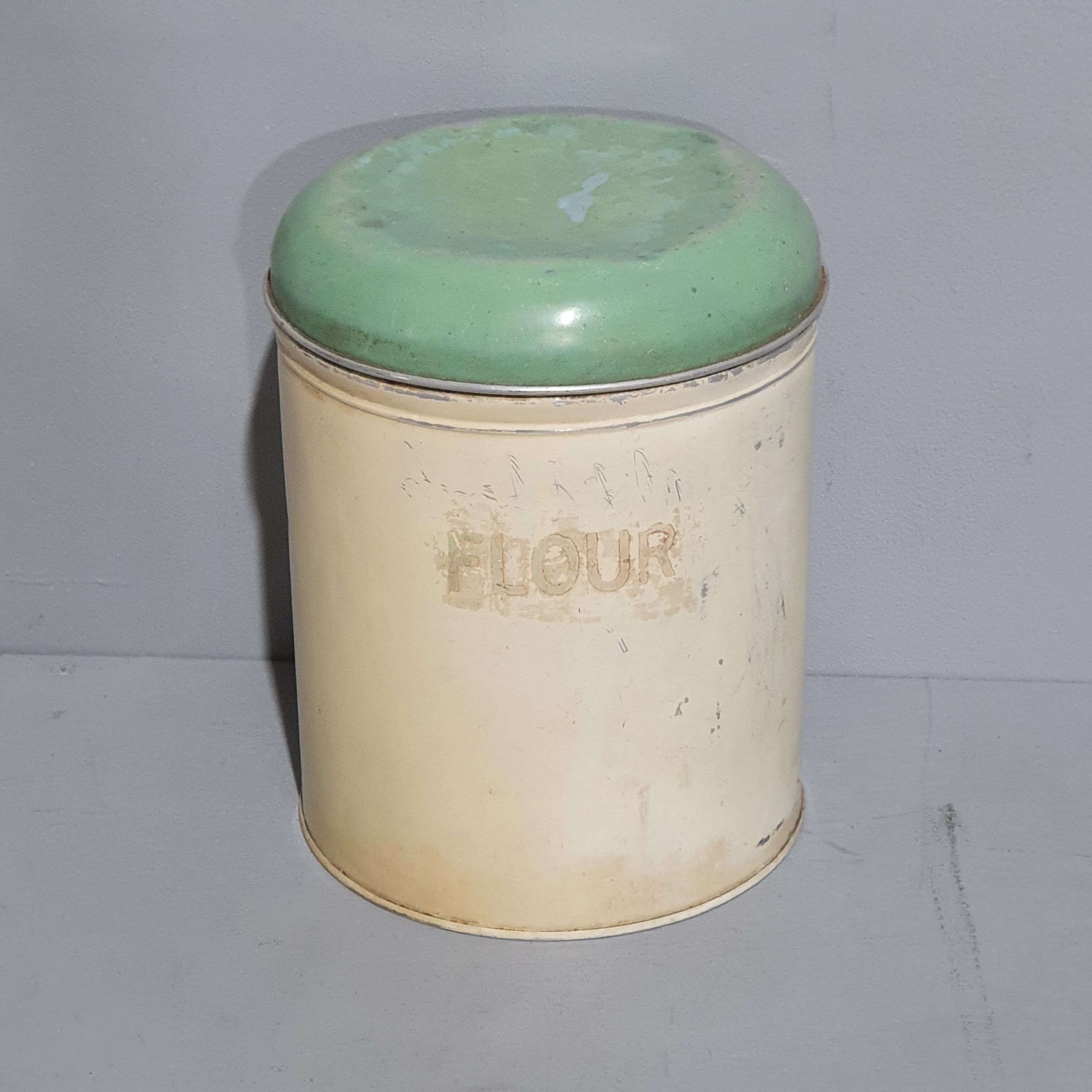 Vintage Worcester Ware Flour Canister Tin | Tramps UK