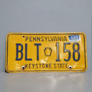 Pennsylvania Licence Plate