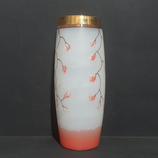 Frosted Glass Vase 10069