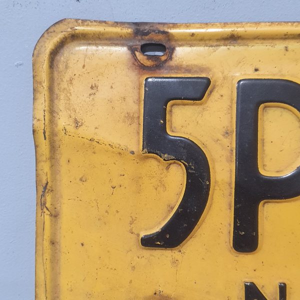 1931 NY Licence Plate Pair 31183