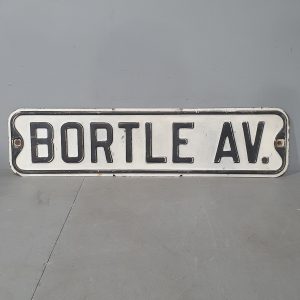 Bortle Avenue Street Sign 31197
