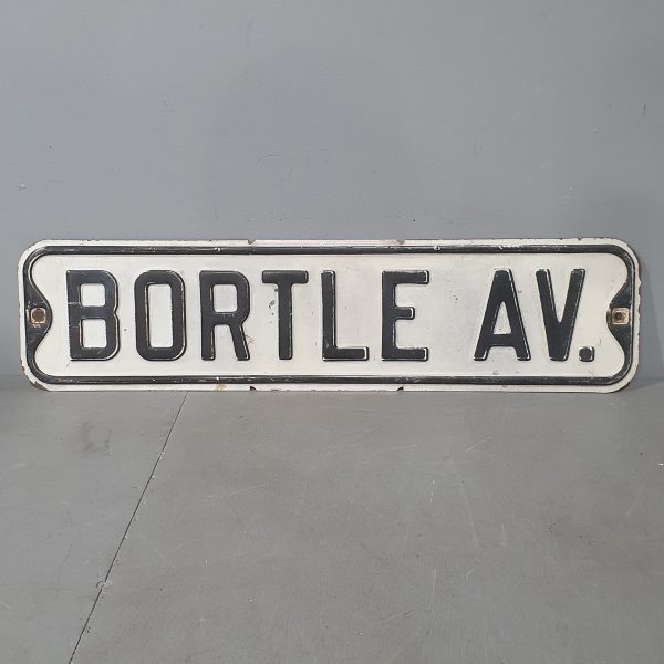 Bortle Avenue Street Sign 31197