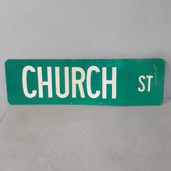 Church Street Sign 12768 G752