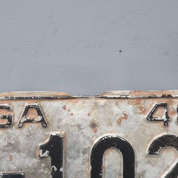 Georgia Licence Plate 1948