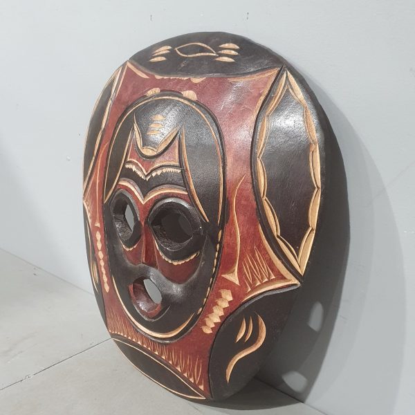 Round African Mask 31204