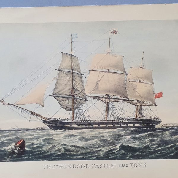 Windsor Castle Ship print 31193