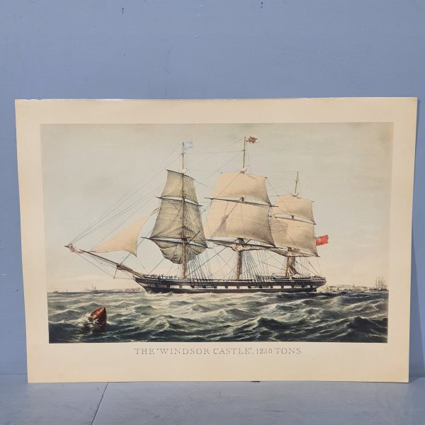 Windsor Castle Ship print 31193