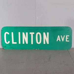 12769 G752 Clinton Ave Sign