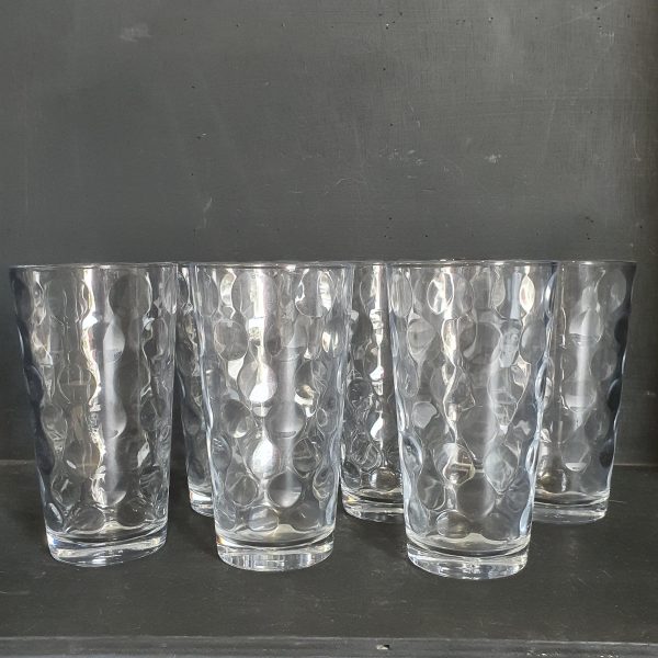 2022177 8 Highball Dimple Glasses