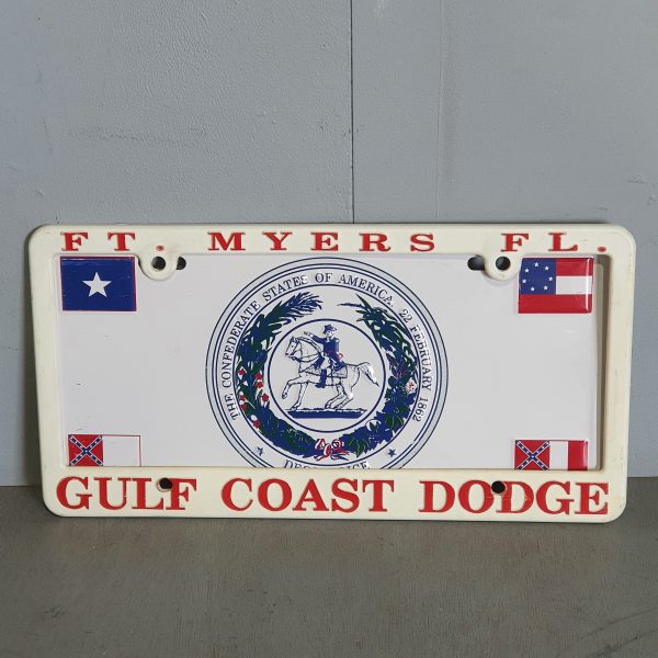 31256 Confederate States Licence Plate