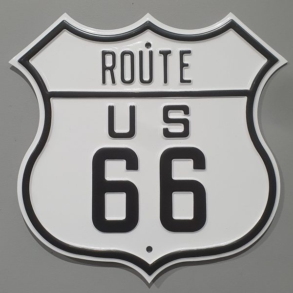 2022413 Large route 66 sign