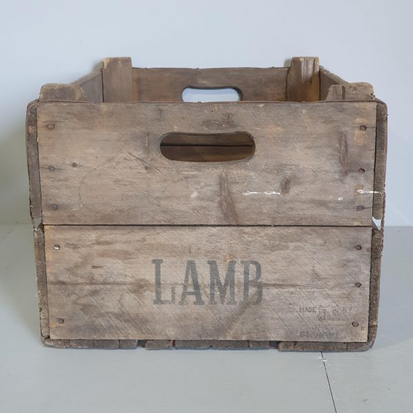 31283 Lamb Accrington Wooden Crate