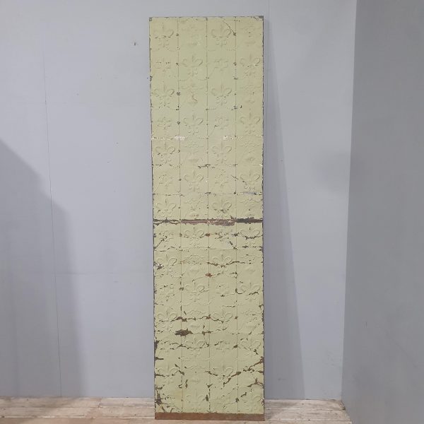 10827 Larger Tin Tile Panel Green