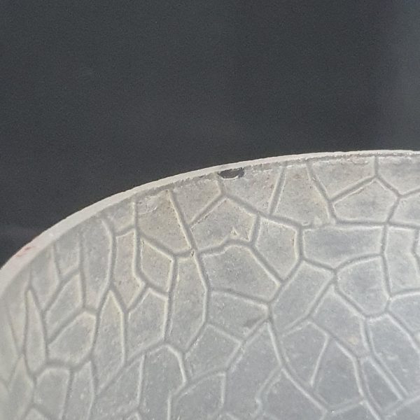 11047 Frosted Glass Patterned Light Shade