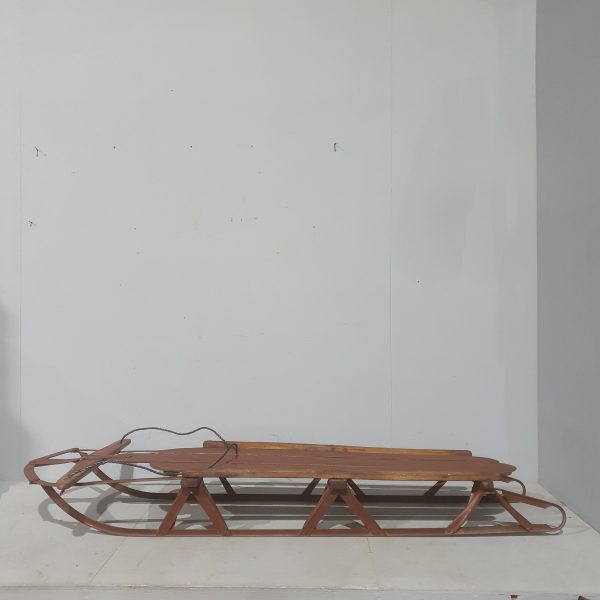 Brown Wooden Sledge