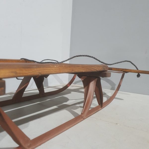 Brown Wooden Sledge